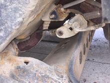 It’s an M6 nut that holds those brackets in place