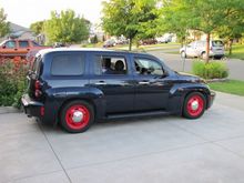 This was her dressed for success in the April HHR of the month contest in 2014

This is why I like the IBM the way the light reflects off it!