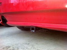 It barely fits an SS rear bumper 