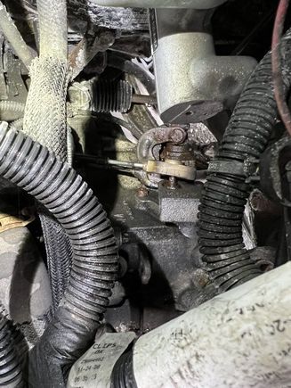 The bushing in this photo appears to be worn out. 