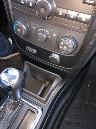 The Cadillac power plug cover