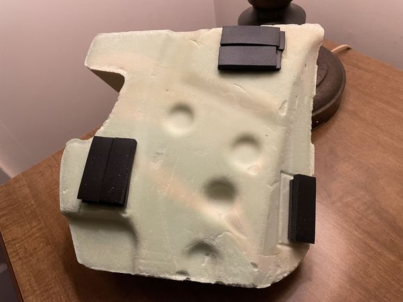 Rigid foam from driver's door