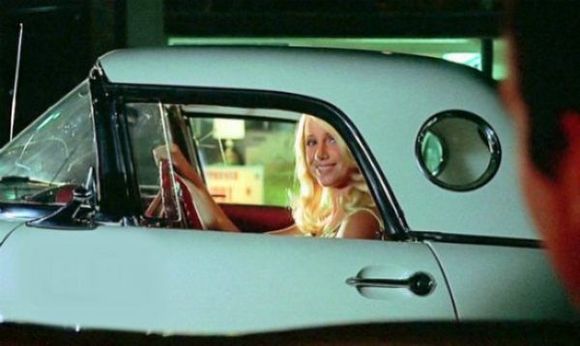 You can’t go wrong with Suzanne Somers in your 56 TBird! 