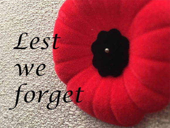 We’ll be at a service today to honour our fallen soldiers and family members who served! 