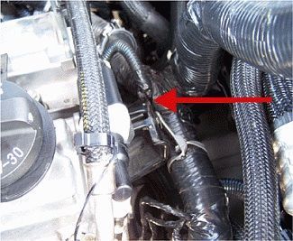 Look here for chaffed wires