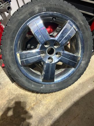 Ugly caps ready for pry bar, and garbage bin!