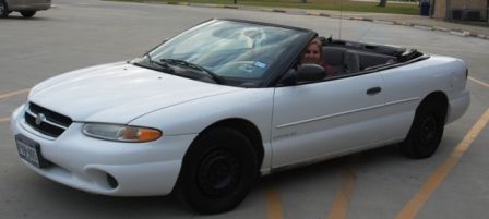 The day my daughter got her car.