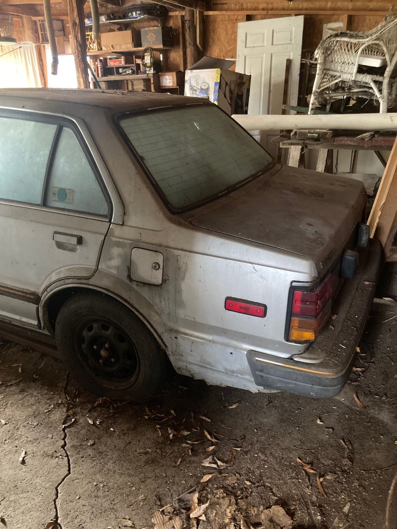 1982 Honda Civic - '82 Civic Pictures Added - Used - VIN JHMST5435CS018440 - 209,589 Miles - 2WD - Manual - Sedan - Silver - Burlington, NC 27215, United States