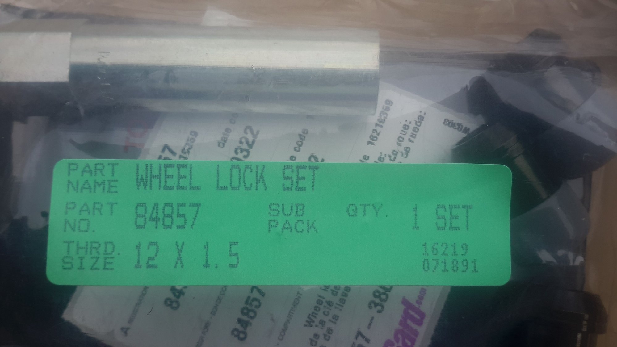 Wheels and Tires/Axles - McGard Black SplineDrive Wheel Installation Kit (M12 x 1.5 Thread Size) - New - All Years Any Make All Models - Murrysville, PA 15668, United States
