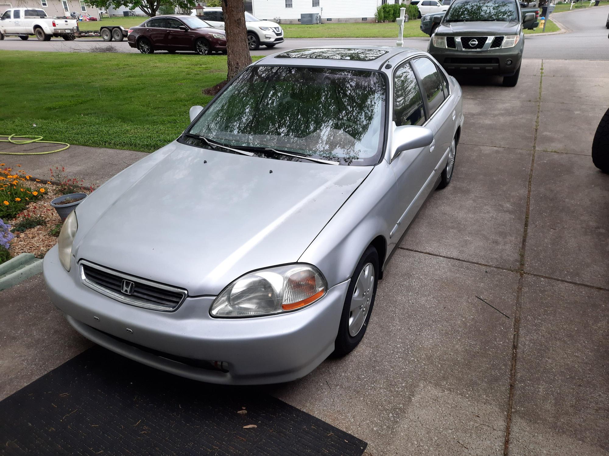 1998 Honda Civic - I am selling my Turbo K24 8th gen into 6th gen swap - Used - VIN 1hgej8643wl007769 - 200,000 Miles - 4 cyl - 2WD - Manual - Sedan - Silver - Murfreesboro, TN 37130, United States