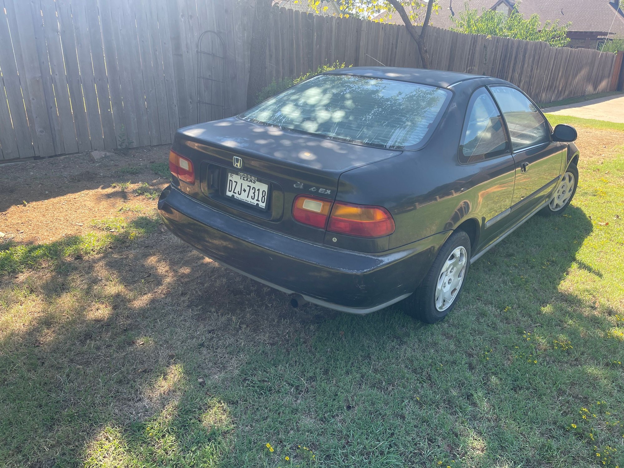1994 Honda Civic - 1994 Honda Civic EX coupe - Used - VIN 1HGEJ1125RL034215 - 230,776 Miles - 4 cyl - 2WD - Manual - Coupe - Black - Arlington, TX 76001, United States