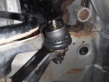 New Moog outer tie rod end