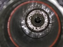Cylinder 3 broken spark plug remains in hole.