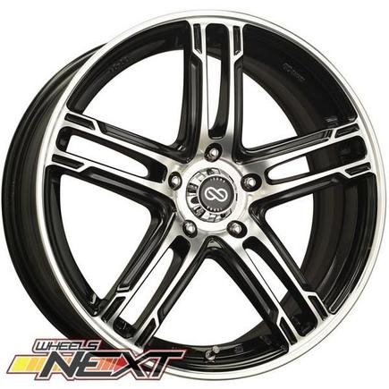 Enkei FD 05 Machined Black2