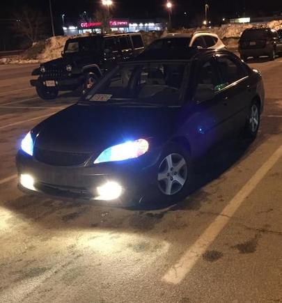 After Dark - 8000k HIDs and JDM yellow fogs
