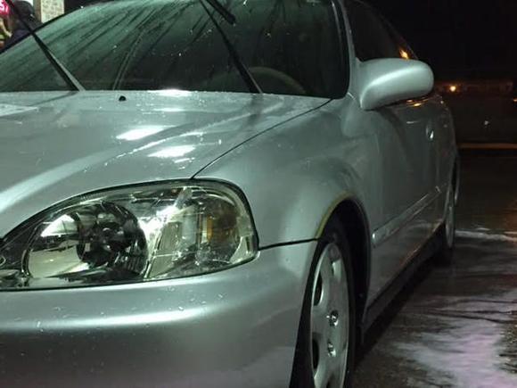 EJ8 Washing Bay Driver side