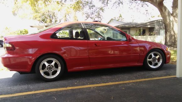 95 Civic Passenger  Side View