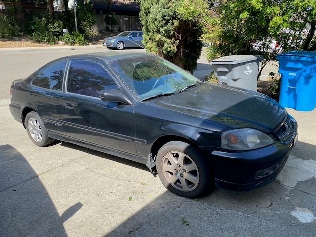 2000 Honda Civic - 2000 Honda Civic Si - Used - VIN 1HGEM1157YL080533 - 261,000 Miles - 4 cyl - 2WD - Manual - Coupe - Black - Dixon, CA 95620, United States