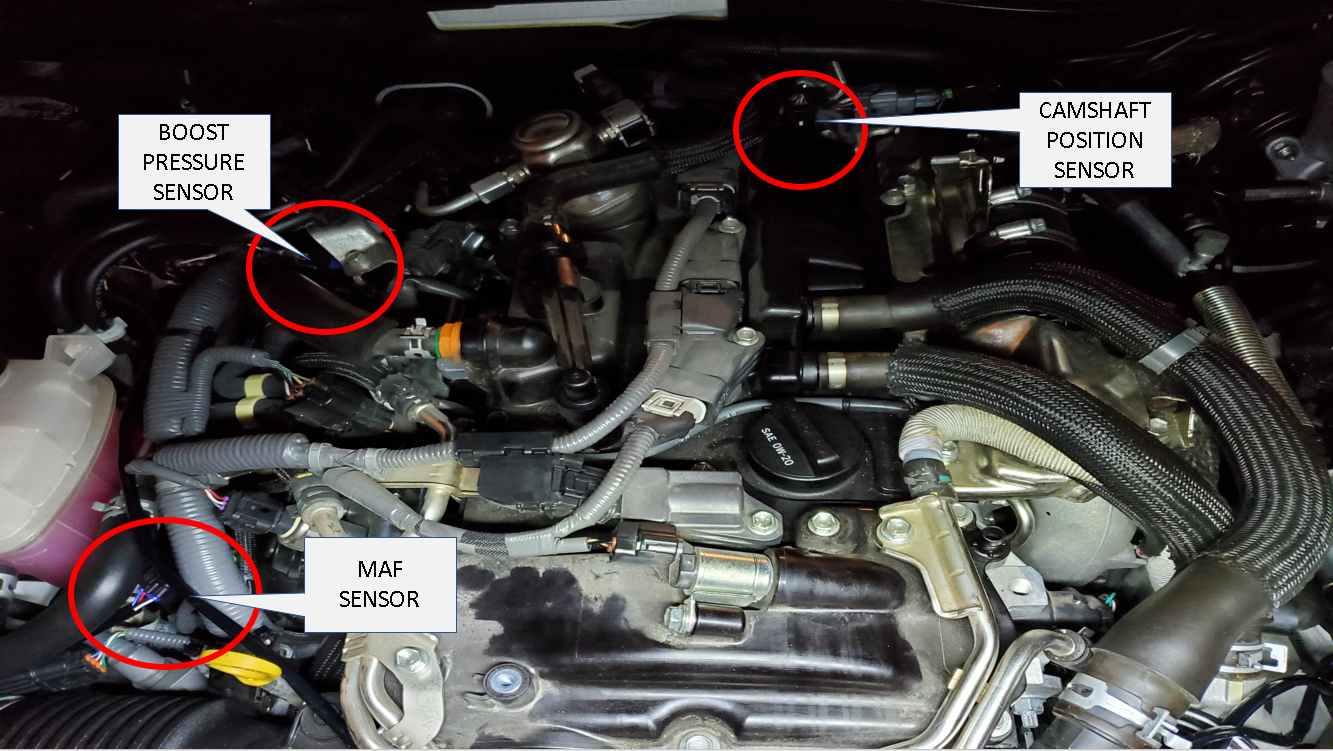 Location of 2016 IS200t crank shaft position sensor?? ClubLexus