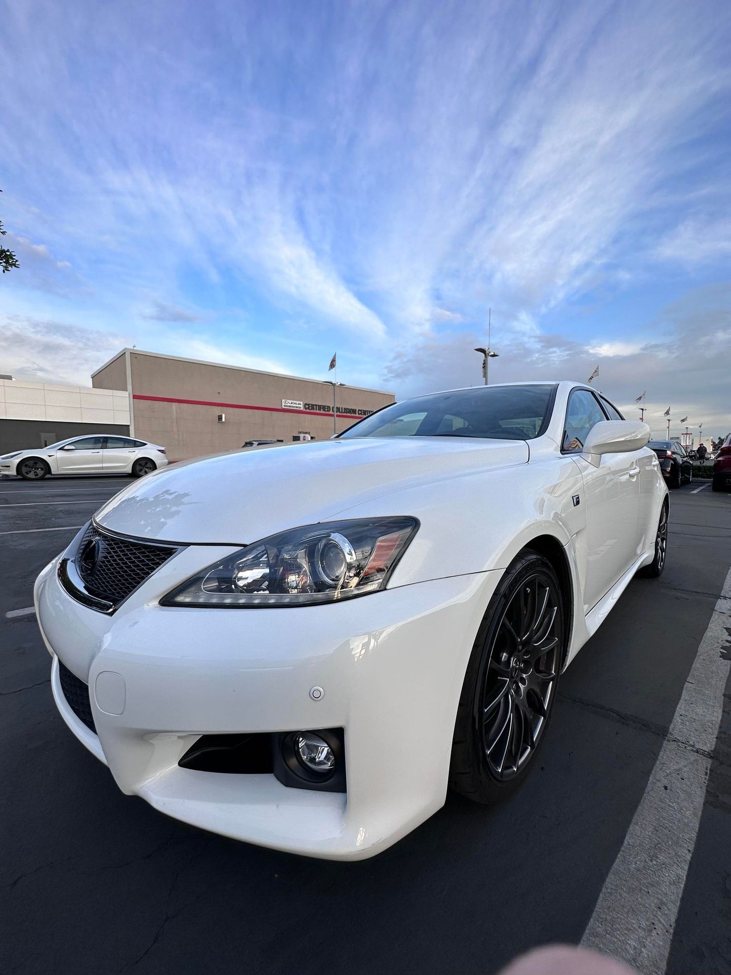 2014 Lexus IS F - Unicorn 2014 Lexus ISF for Sale - 632xx miles - Used - VIN JTHBP5C22E5011458 - 63,219 Miles - 8 cyl - 2WD - Automatic - Sedan - White - Los Angeles, CA 91776, United States