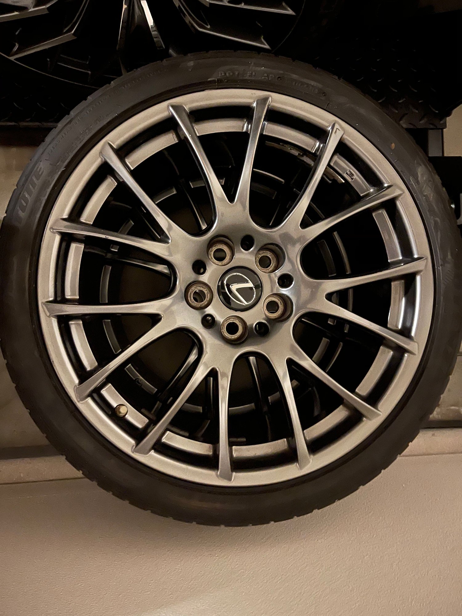 Wheels and Tires/Axles - 2012 - 2014 Lexus ISF Wheels Full Set - Used - 2012 to 2014 Lexus IS F - Redlands, CA 92374, United States