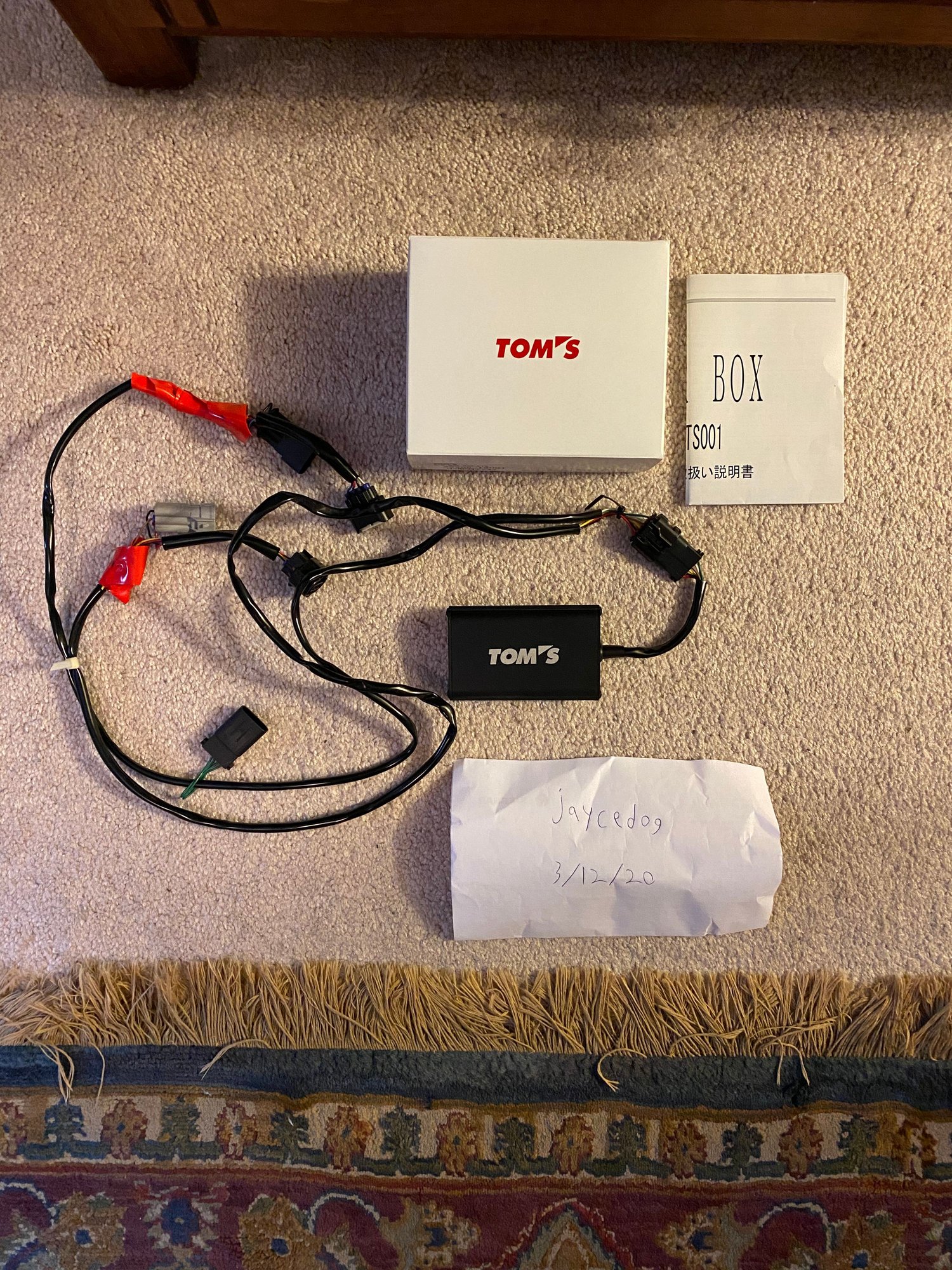 TOM’S POWER BOX TOM'S Racing - Power Box - LS500 (Turbo), [V35-FTS] | APEXi USA