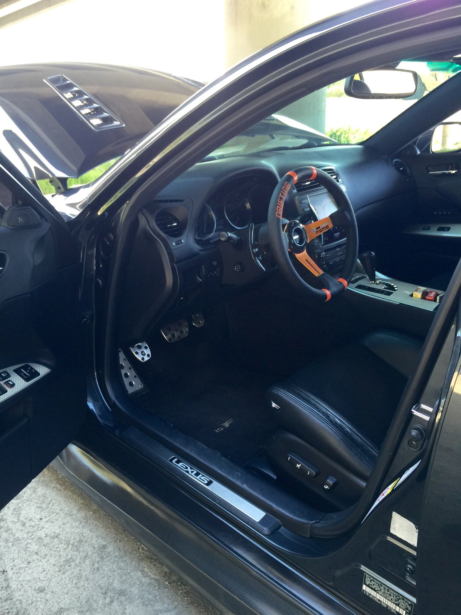 Is300 hub adapter with paddle shifters+Momo wheel ClubLexus Lexus