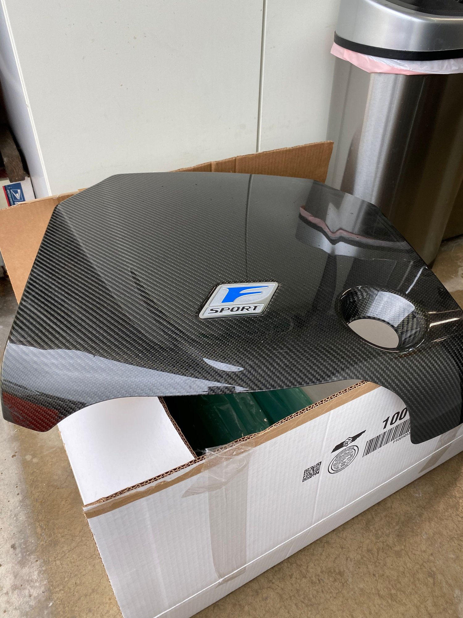 Lexus IS350 (20062013) OEM Genuine F Sport CARBON FIBER ENGINE COVER