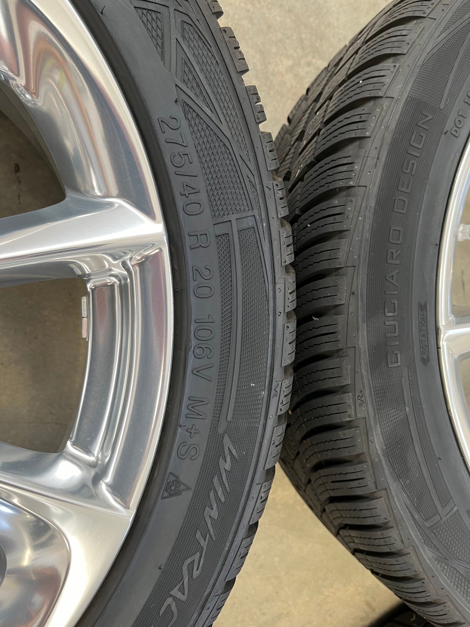 Wheels and Tires/Axles - Used LC 500 Winter Wheel/Tire/TPMS Set For Sale - Used - All Years  All Models - Platte City, MO 64079, United States