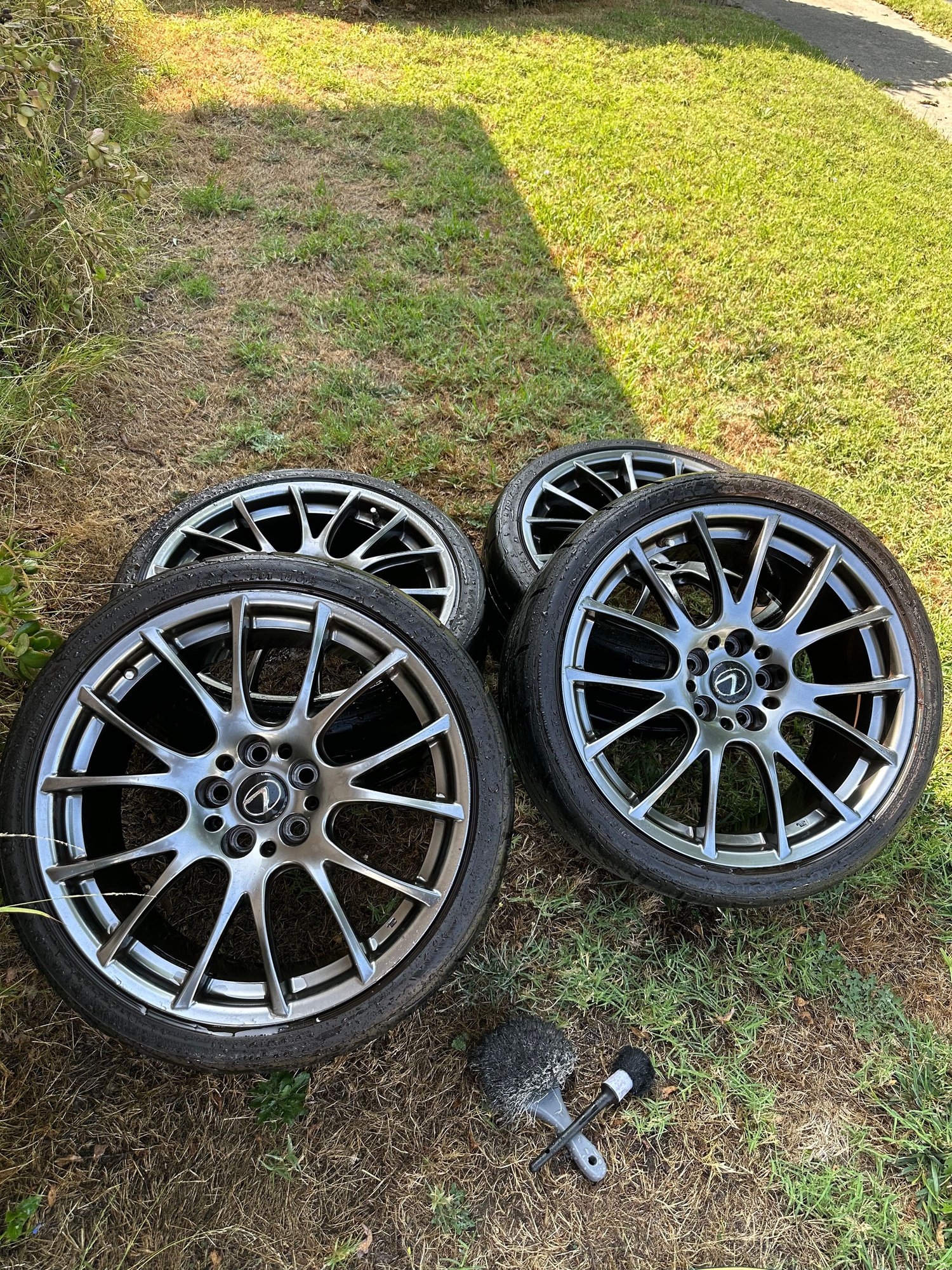 Exterior Body Parts - Isf parts: Alpheyga front lip, black cf interior trim, oem 2012+ wheels, oem manifold - Used - All Years Lexus IS - Lakewood, CA 90713, United States