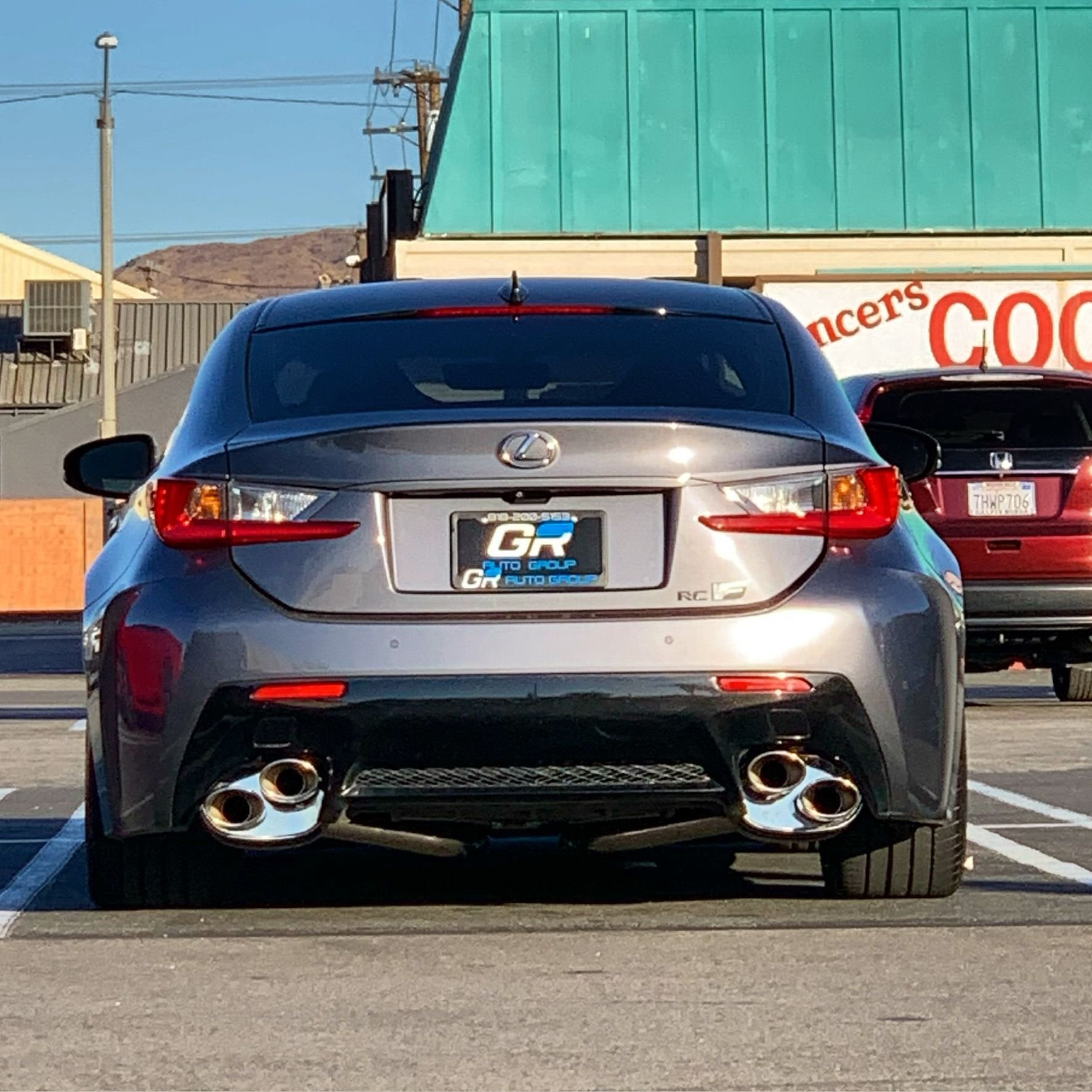 2015 Lexus RC F - 2015 Lexus RCF / Nebula Gray Pearl/ Circuit Red - Used - VIN JTHHP5BC3F5002080 - 60,200 Miles - 8 cyl - 2WD - Automatic - Coupe - Yellow - North Hollywood Ca, CA 91601, United States