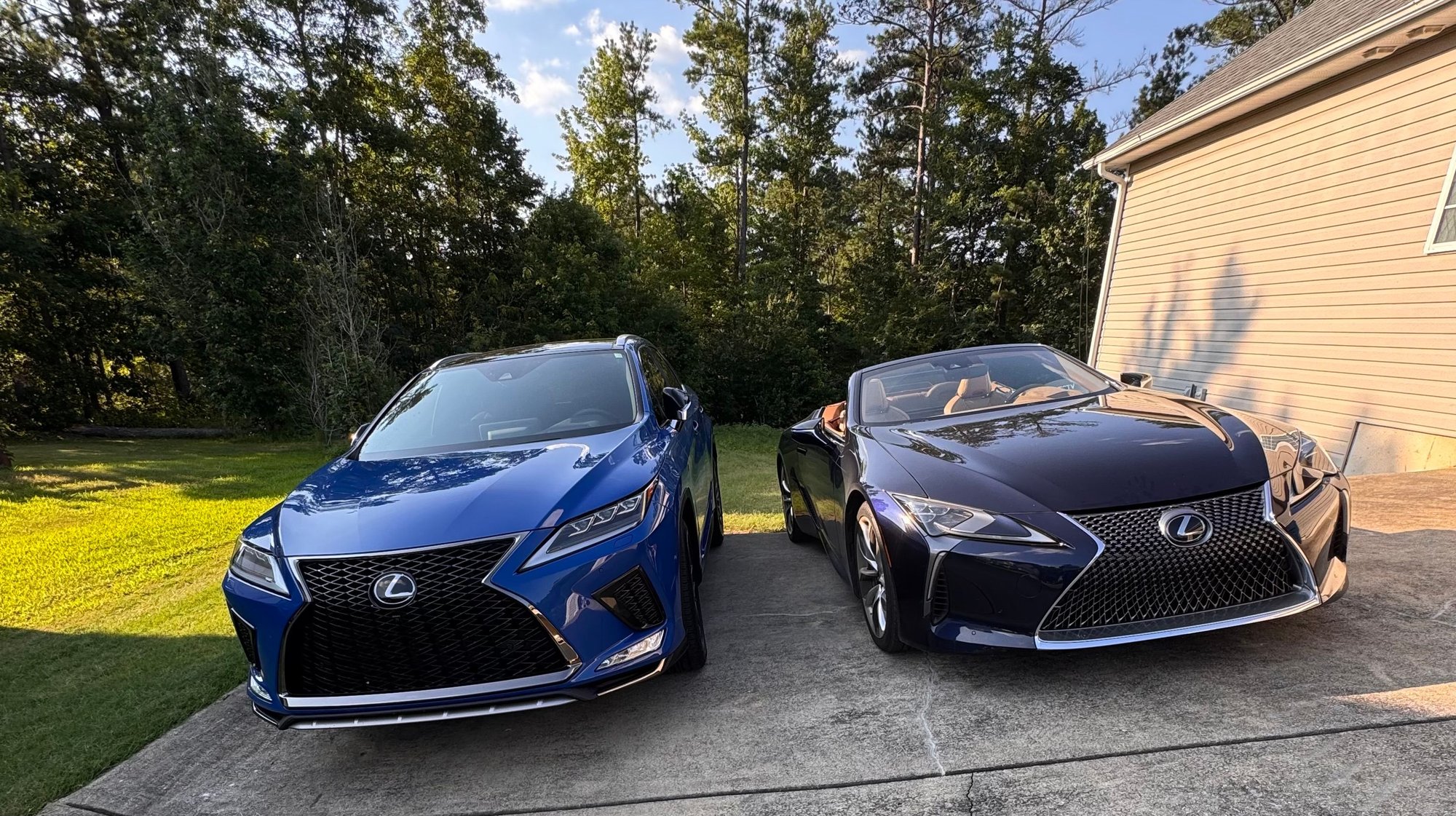 Brought home this 2022 RX350 F SPORT to keep my 2022 LC500 company 
