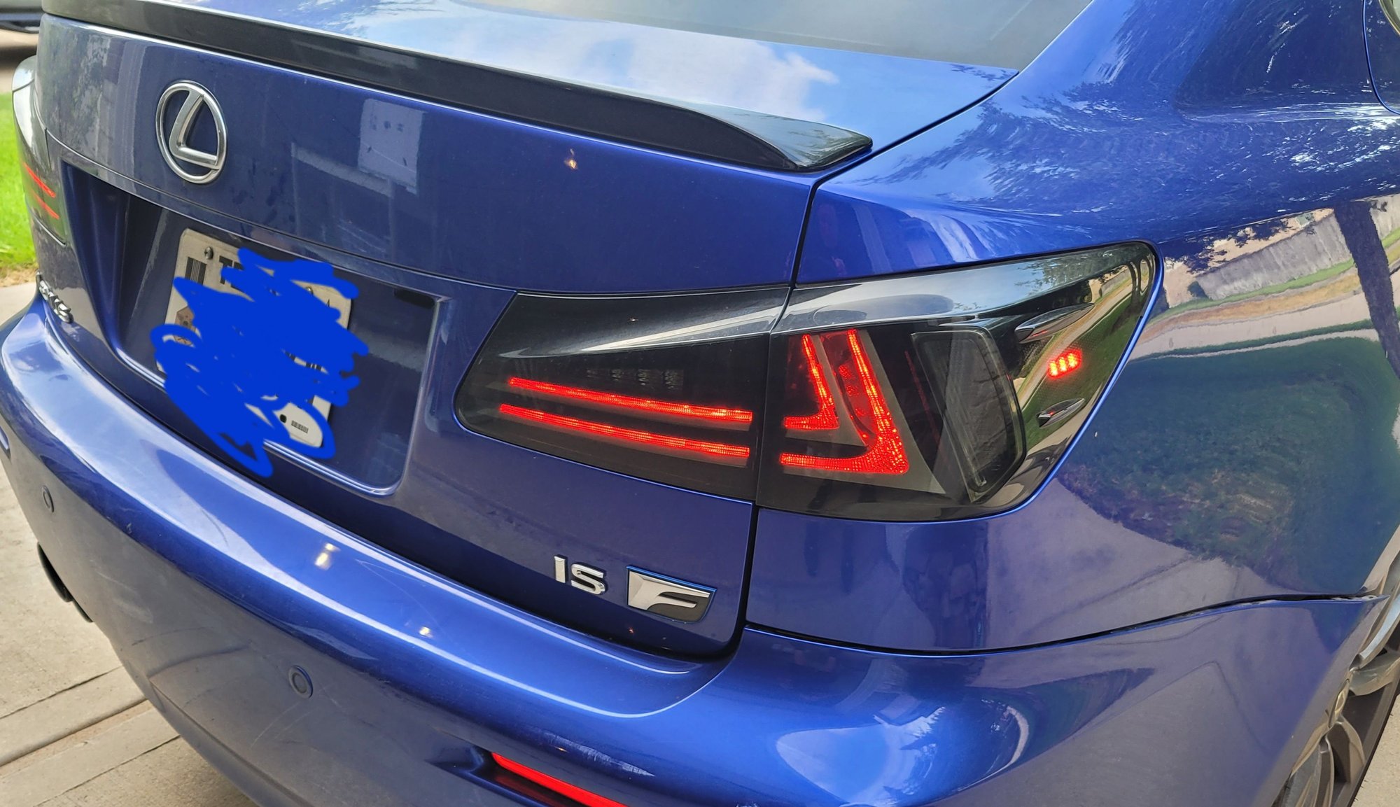 Lights - Luxus IS F Vland *smoked* taillights - Used - 2008 to 2014 Lexus IS F - Houston, TX 77407, United States