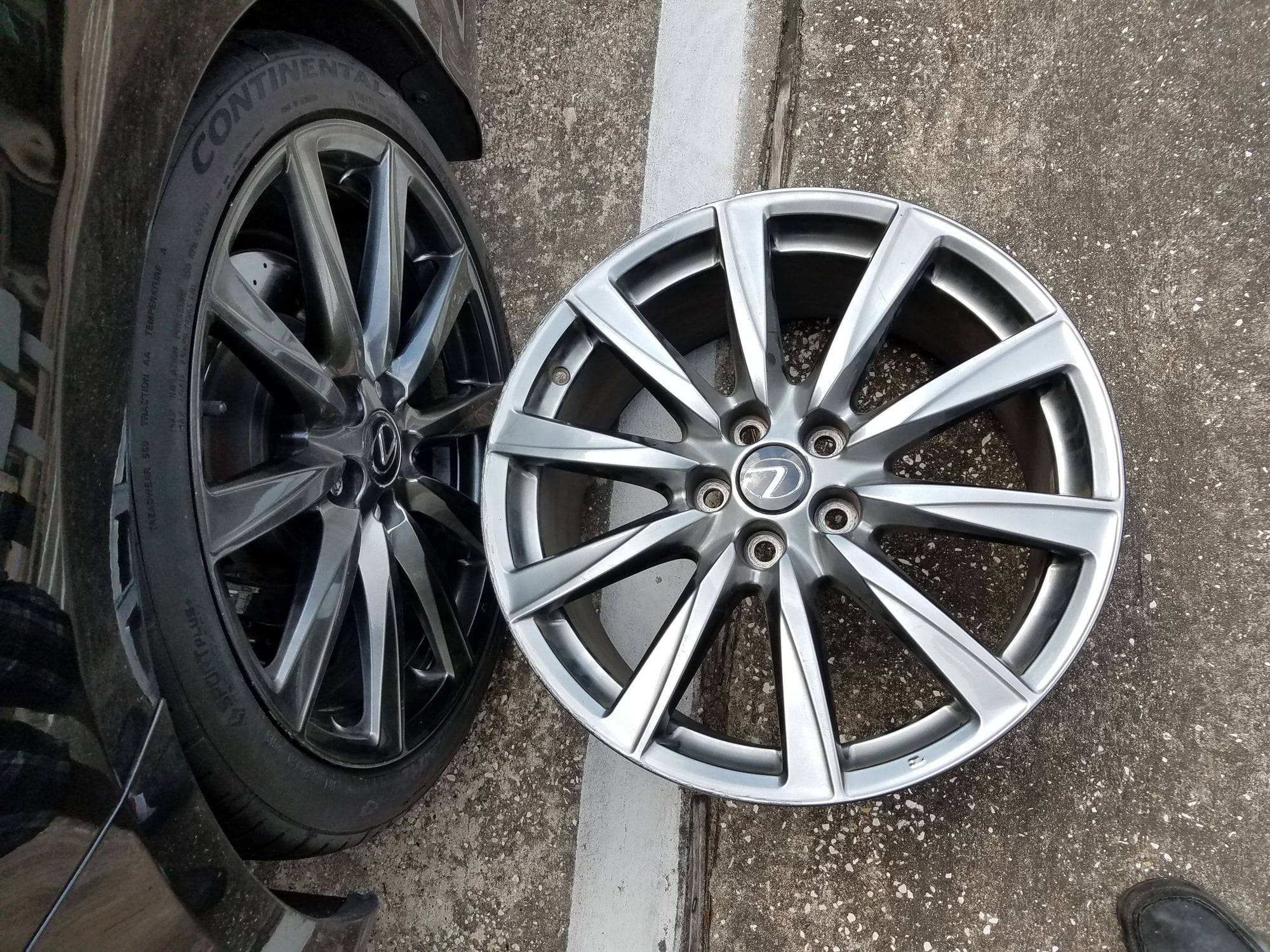 2016 Audi A3 Sportback e-tron - 19" OEM 2008 IS-F Rear Wheel, Spacers - Wheels and Tires/Axles - $100 - Houston, TX 77008, United States