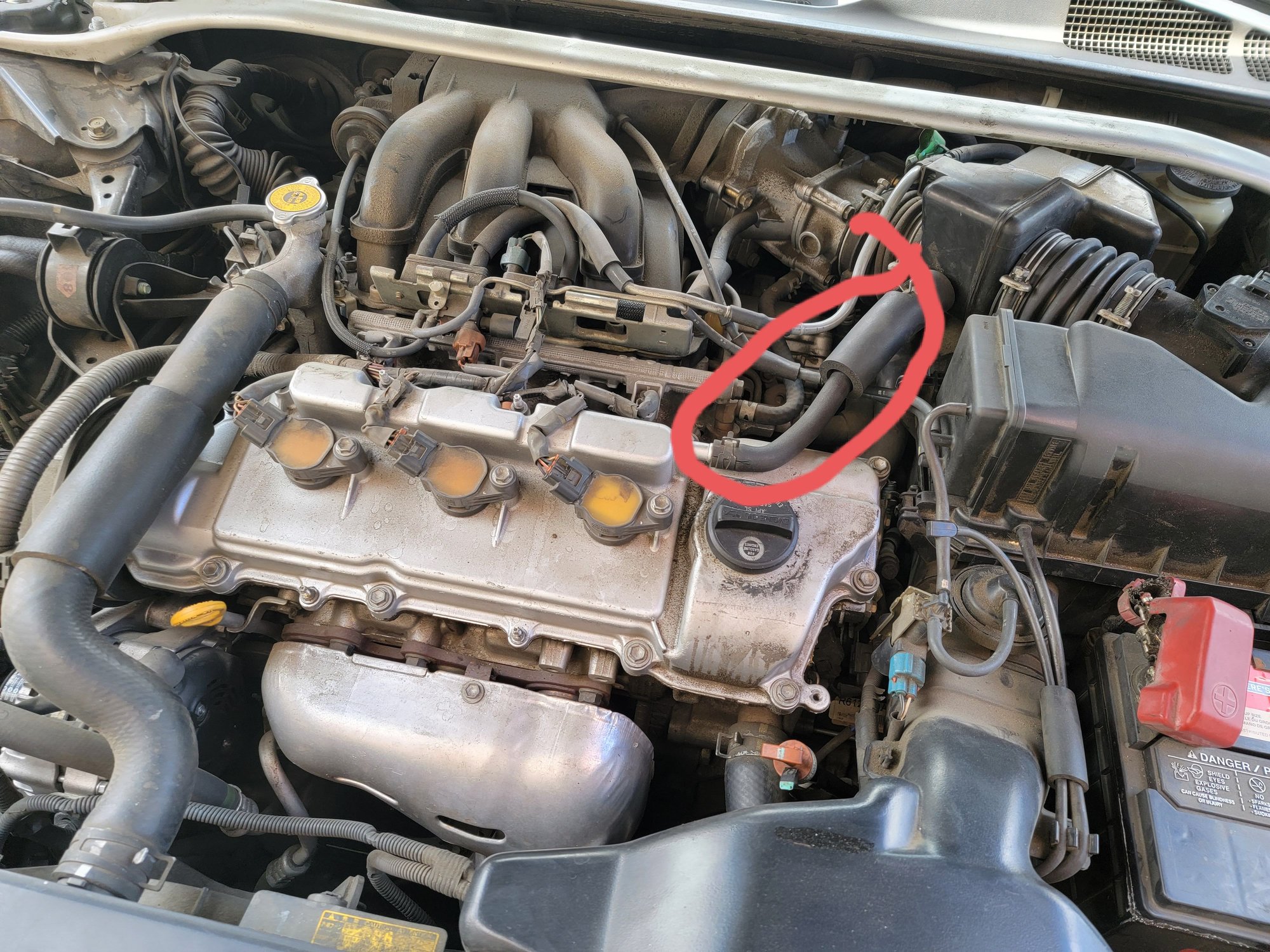 Anyone know this hose or part number? 2004 lexus es330 ClubLexus