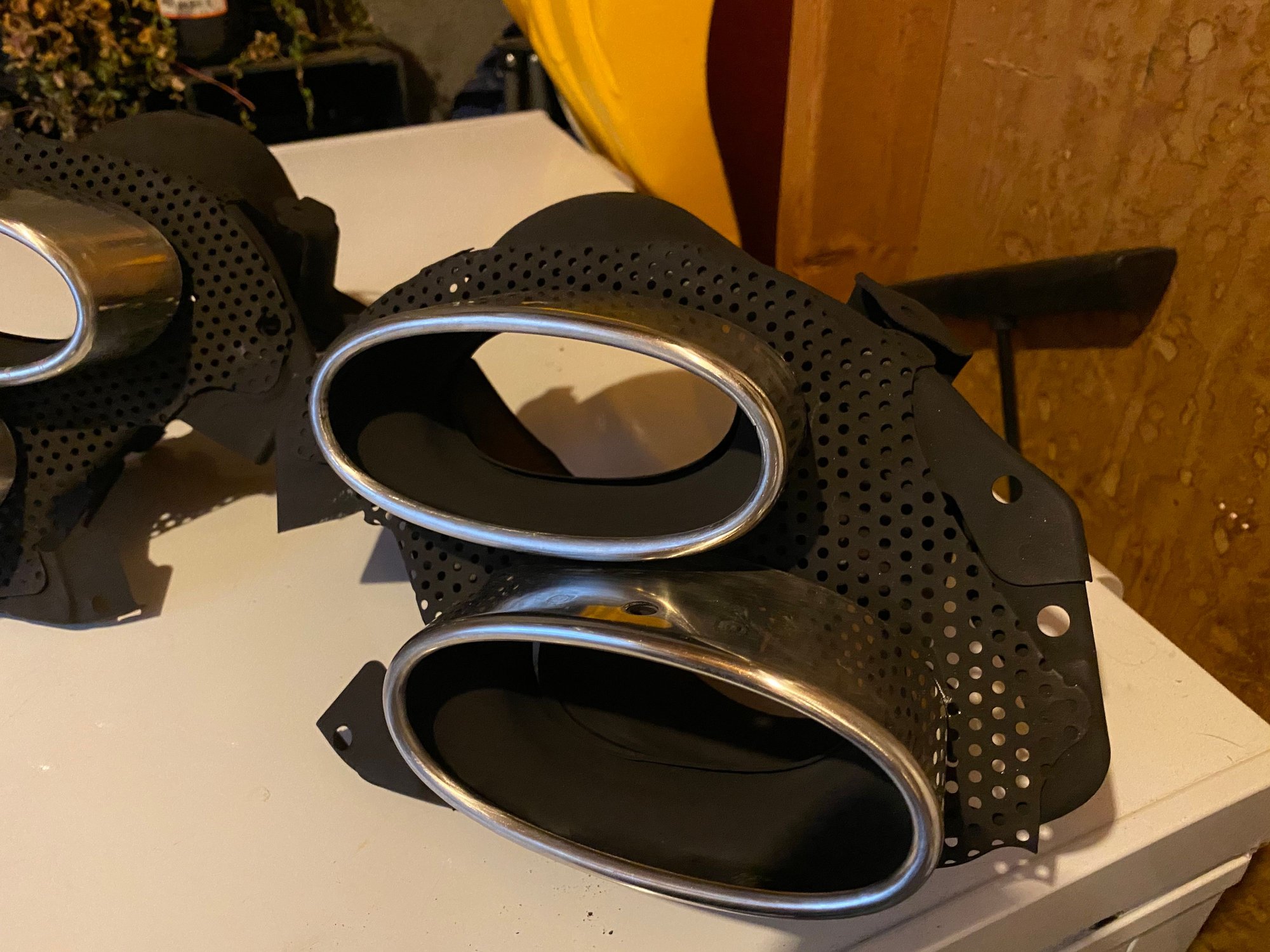 Engine - Exhaust - Lexus ISF stock exhaust tips - Used - 2008 to 2014 Lexus IS F - Germantown, MD 20874, United States