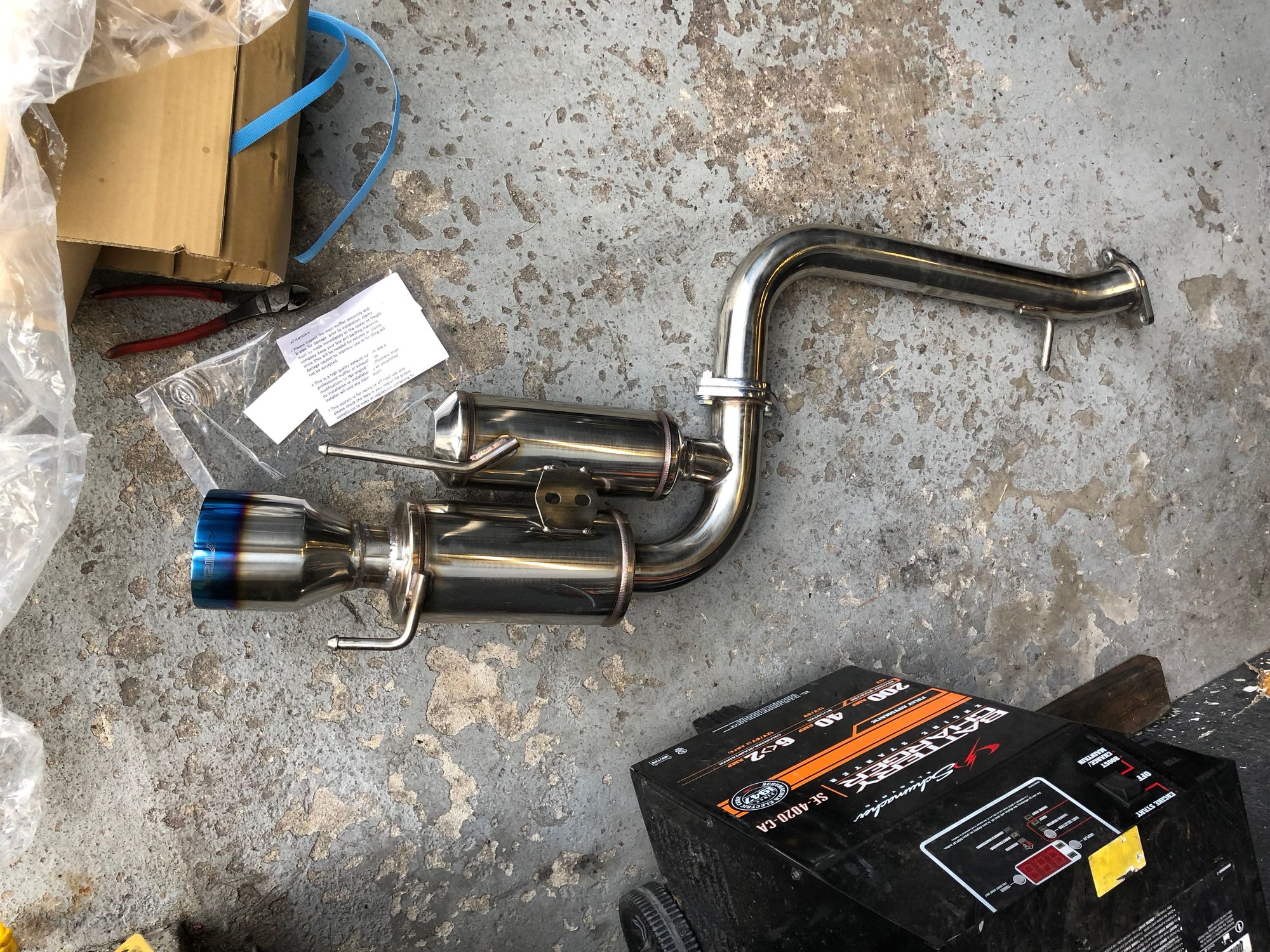 Engine - Exhaust - Ark catback - Used - 2014 to 2018 Lexus IS350 - 2014 to 2018 Lexus IS300 - 2014 to 2018 Lexus IS250 - Saint Cloud, FL 34771, United States