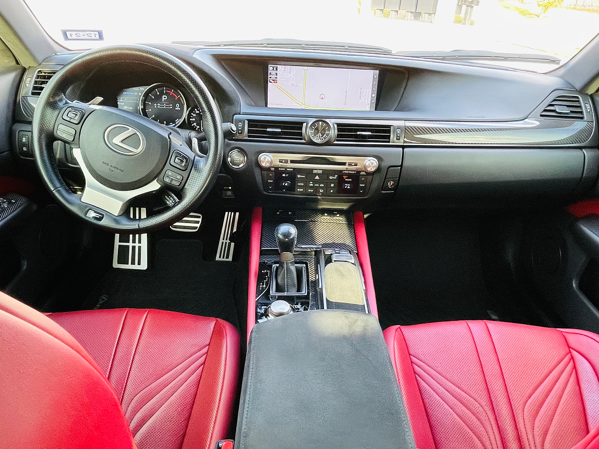 2017 Lexus GS F - 2017 LEXUS GS F (White/Circuit Red Interior) $10K upgrades (TEXAS) - Used - VIN JTHBP1BL6HA002292 - 27,991 Miles - 8 cyl - 2WD - Automatic - Sedan - White - Frisco, TX 75035, United States