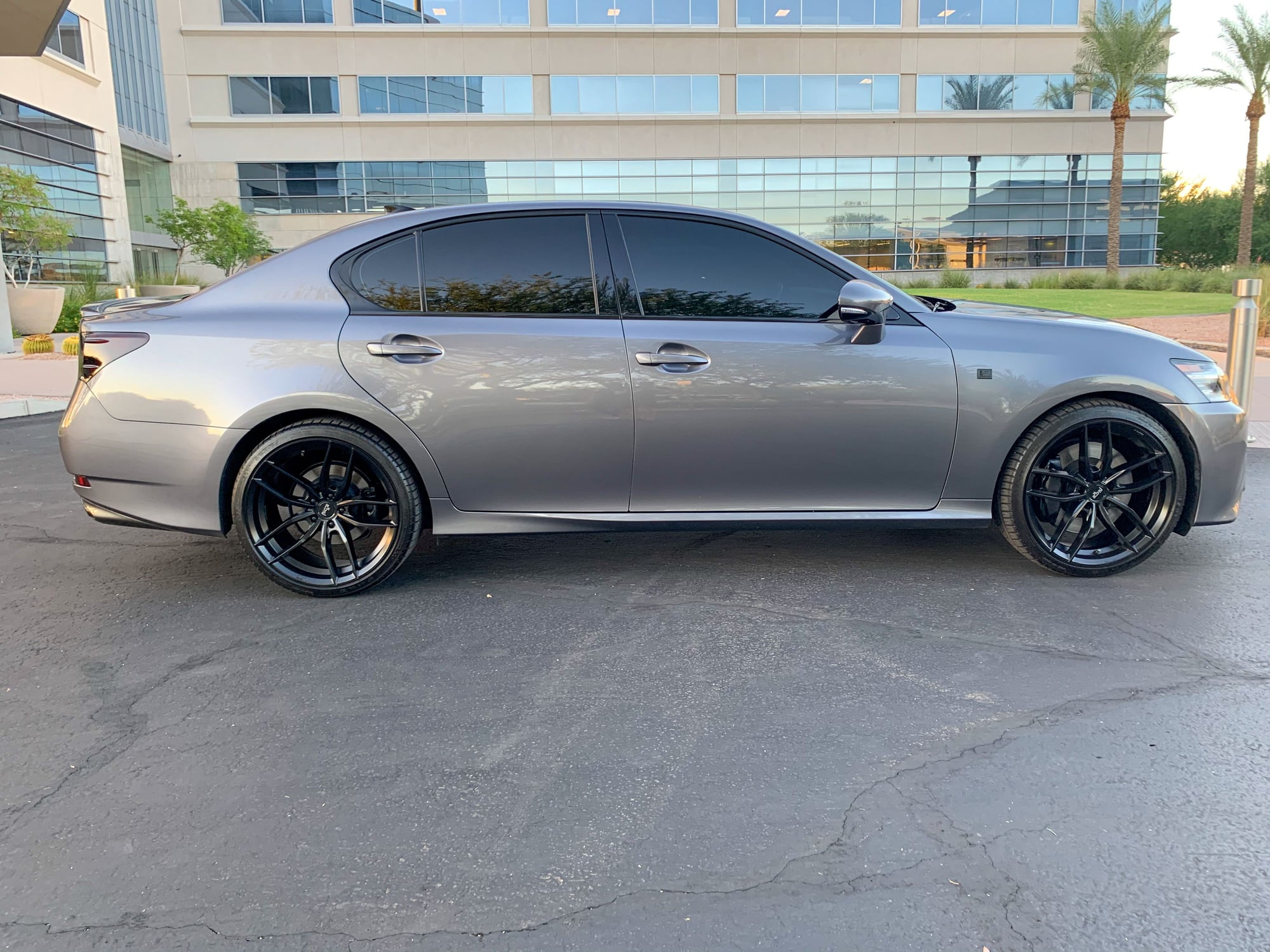 2015 Lexus GS350 - **MINT - 2015 Lexus GS350 F-Sport, Red Interior, Blackout Package** - Used - VIN JTHBE1BL5FA010905 - 43,000 Miles - 6 cyl - 2WD - Automatic - Sedan - Gray - Scottsdale, AZ 85255, United States