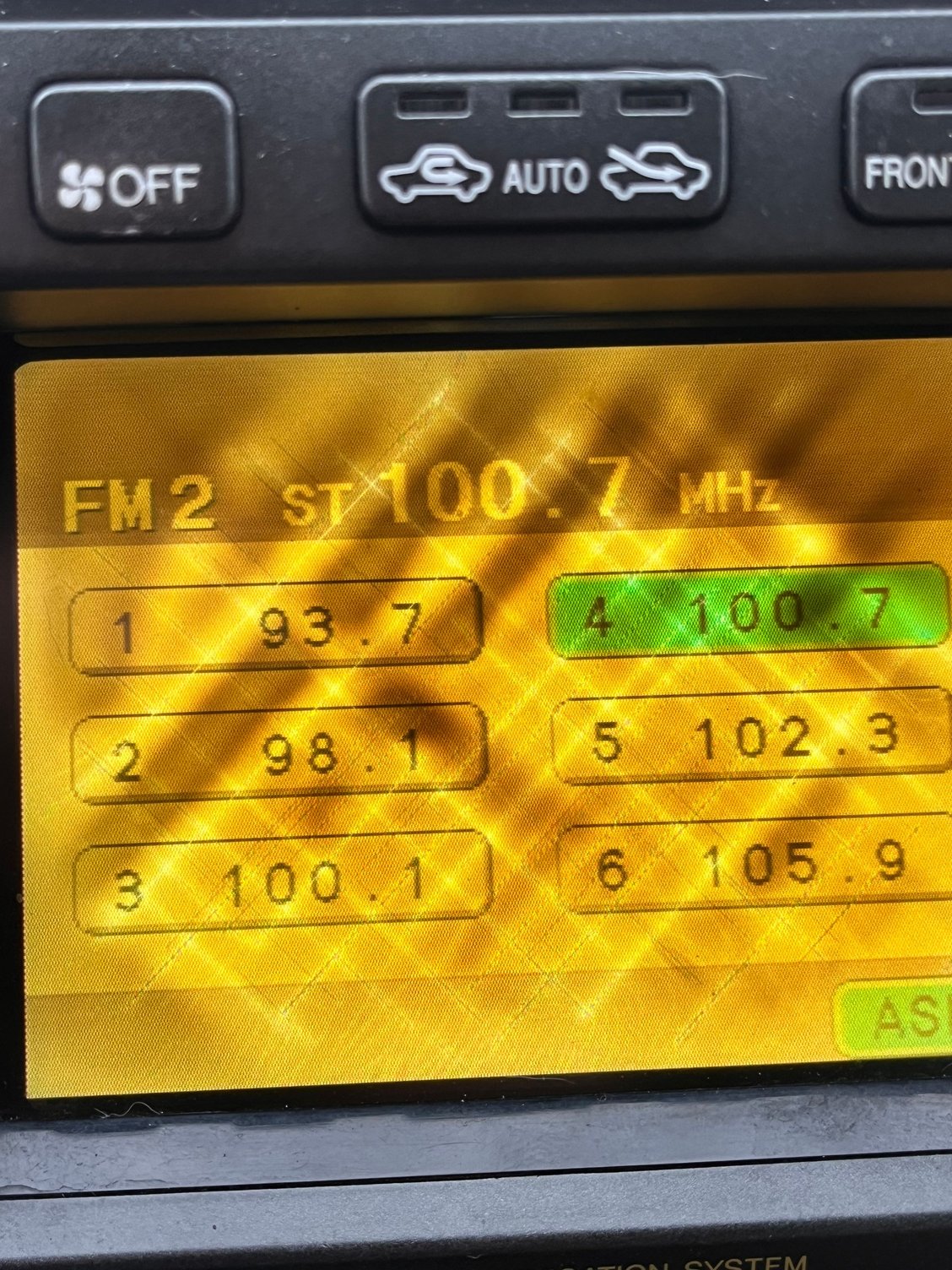 Same LCD for Radio Stations