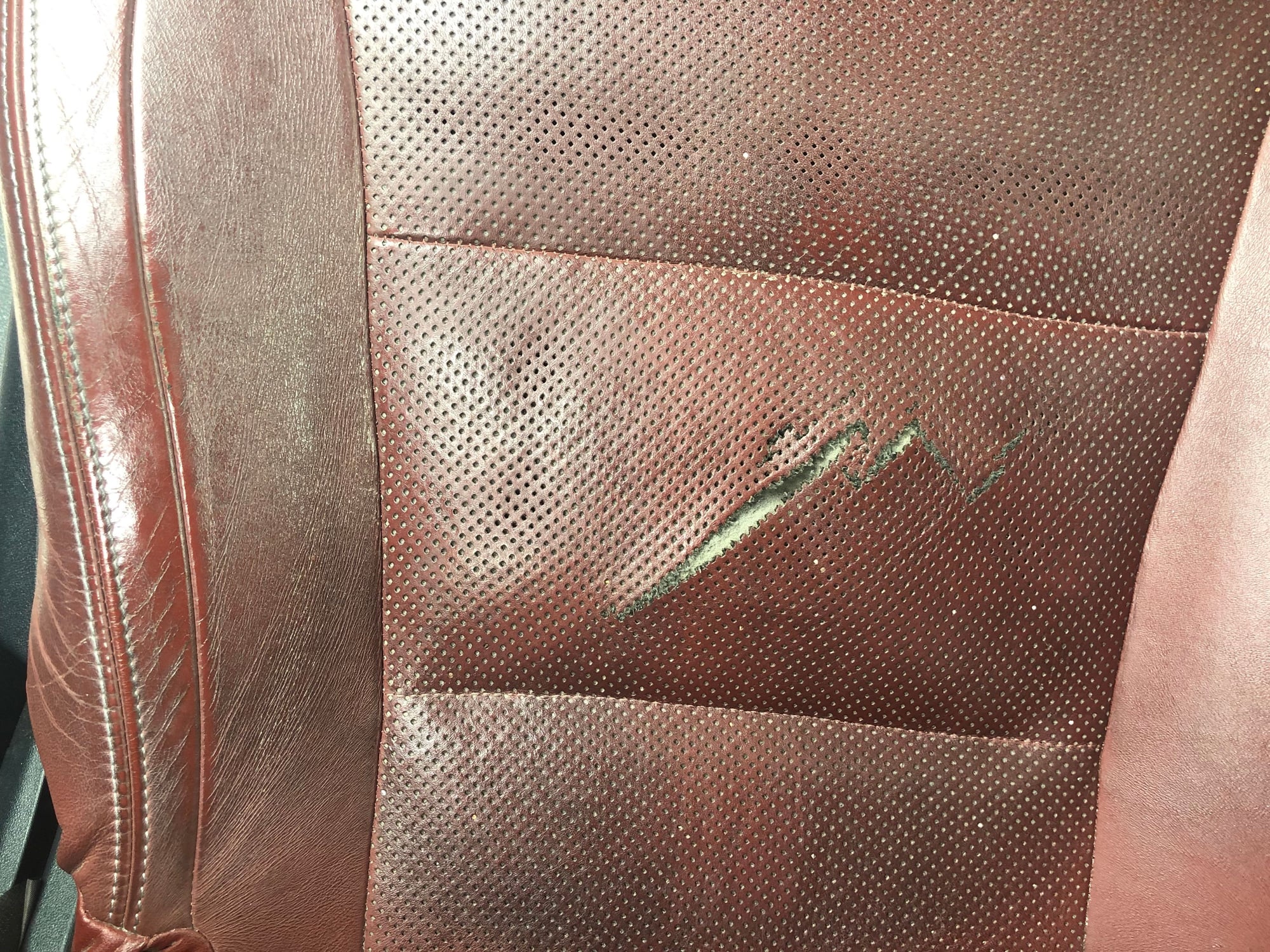 Advice on Leather Seat Repair