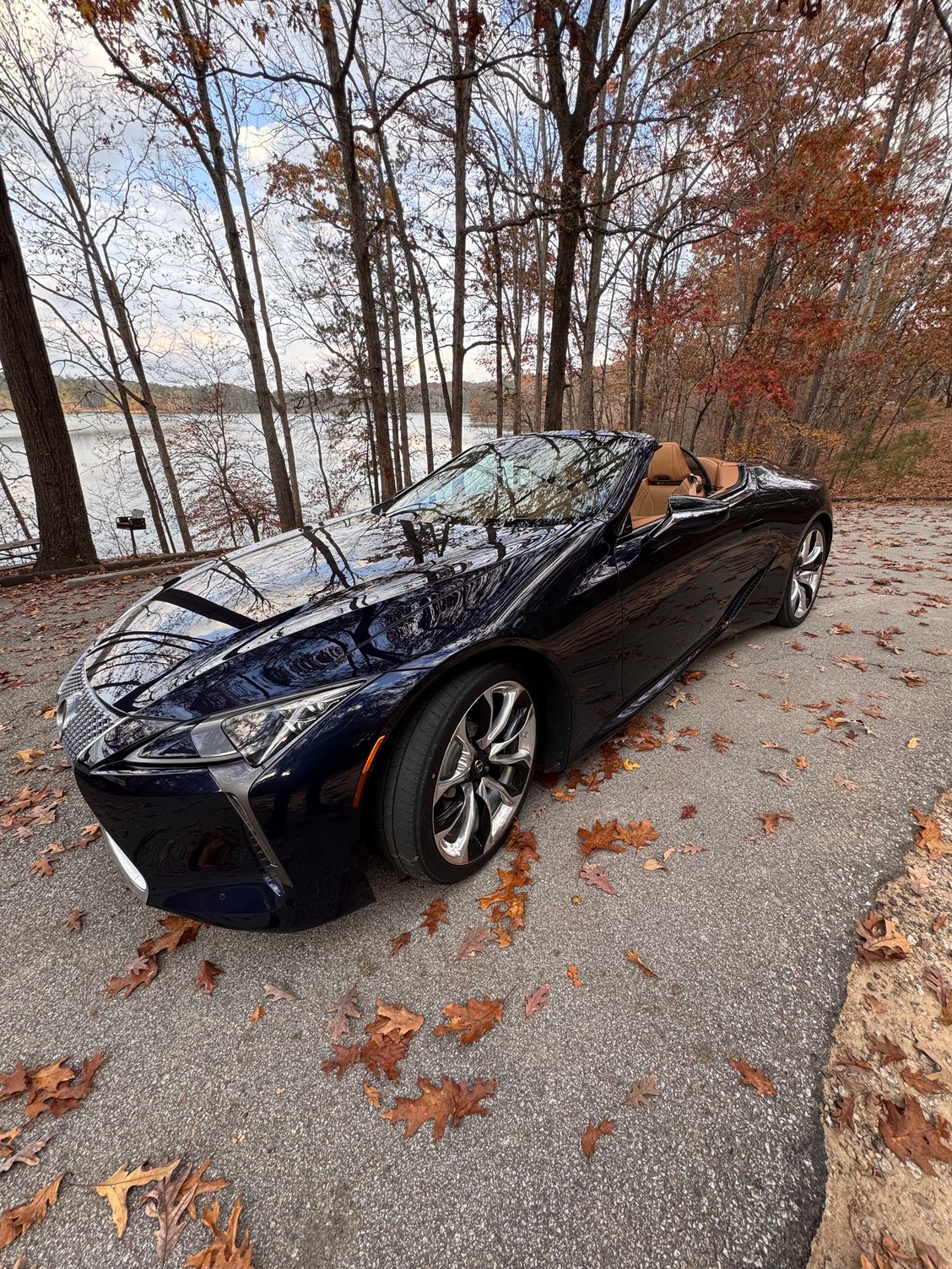 Cold in Georgia but some heat on the neck and heated seats helps.