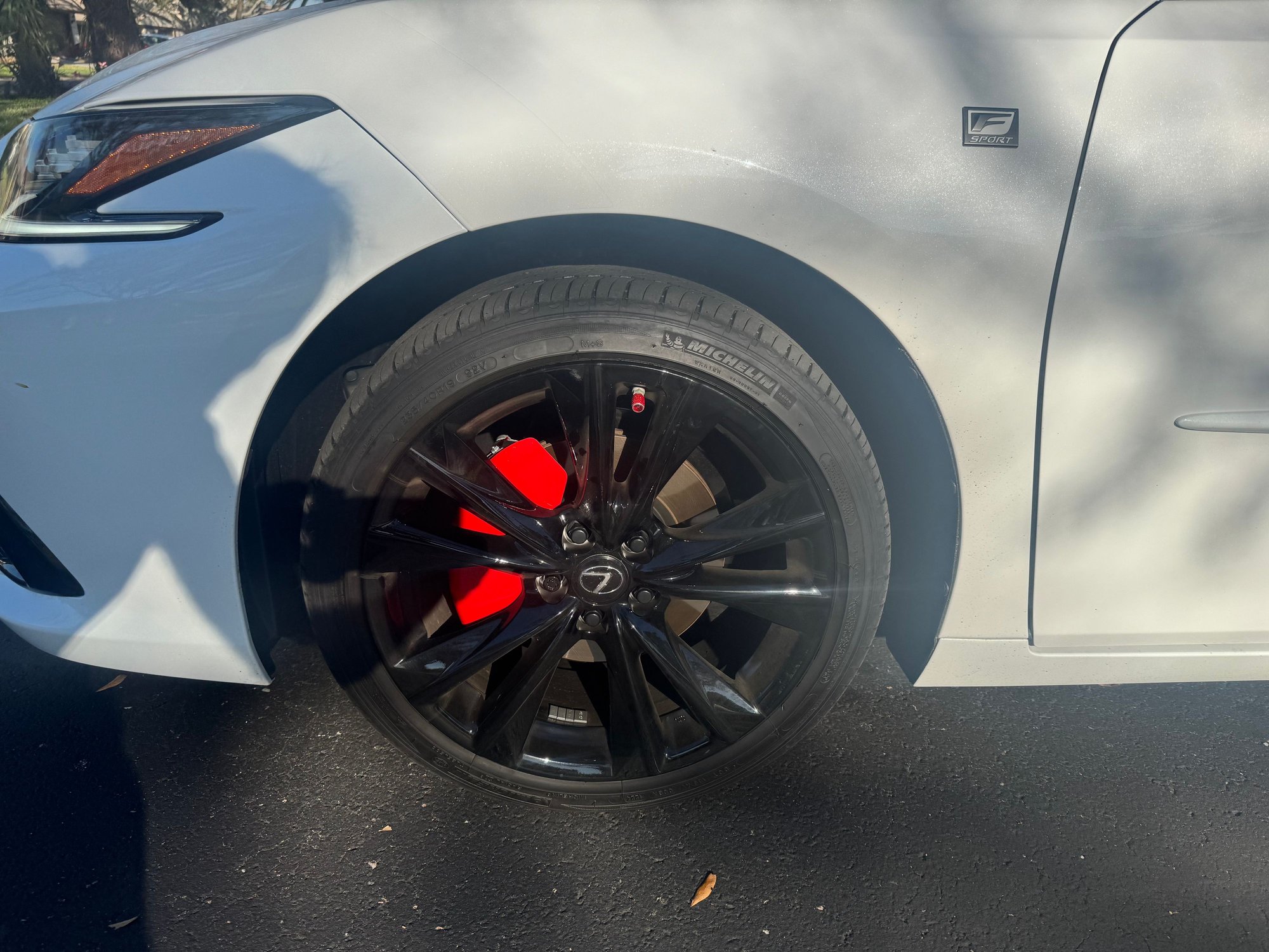 Exterior Body Parts - Brand new RED caliper break covers ( a full set of 4) - New - 2019 to 2025 Lexus ES350 - Clearwater/tampa/st Pete, FL 33764, United States