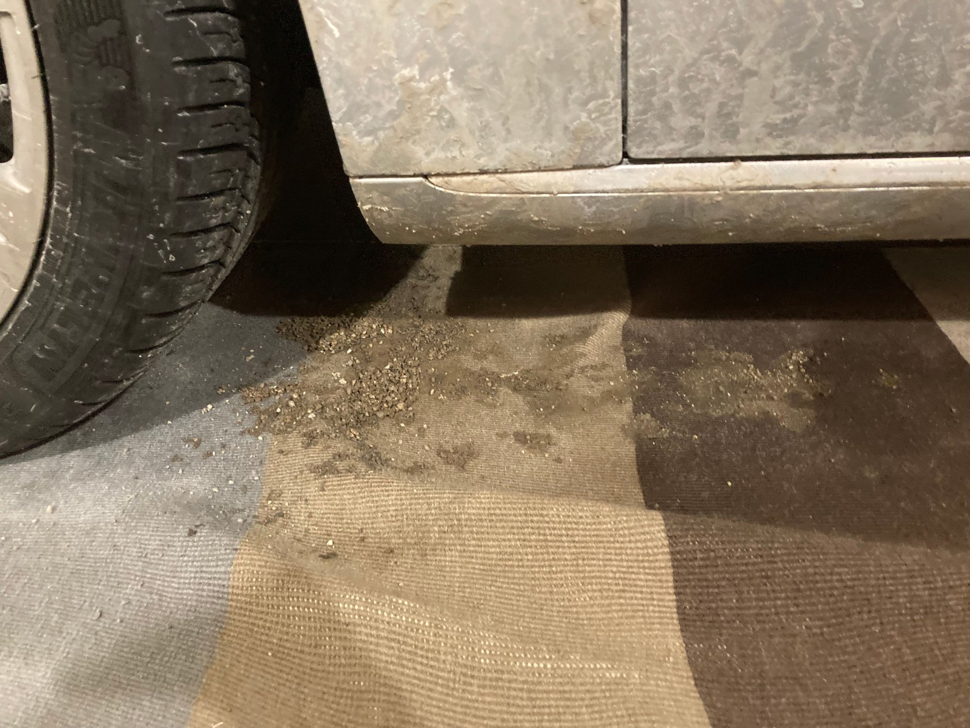 Usual winter driving result 