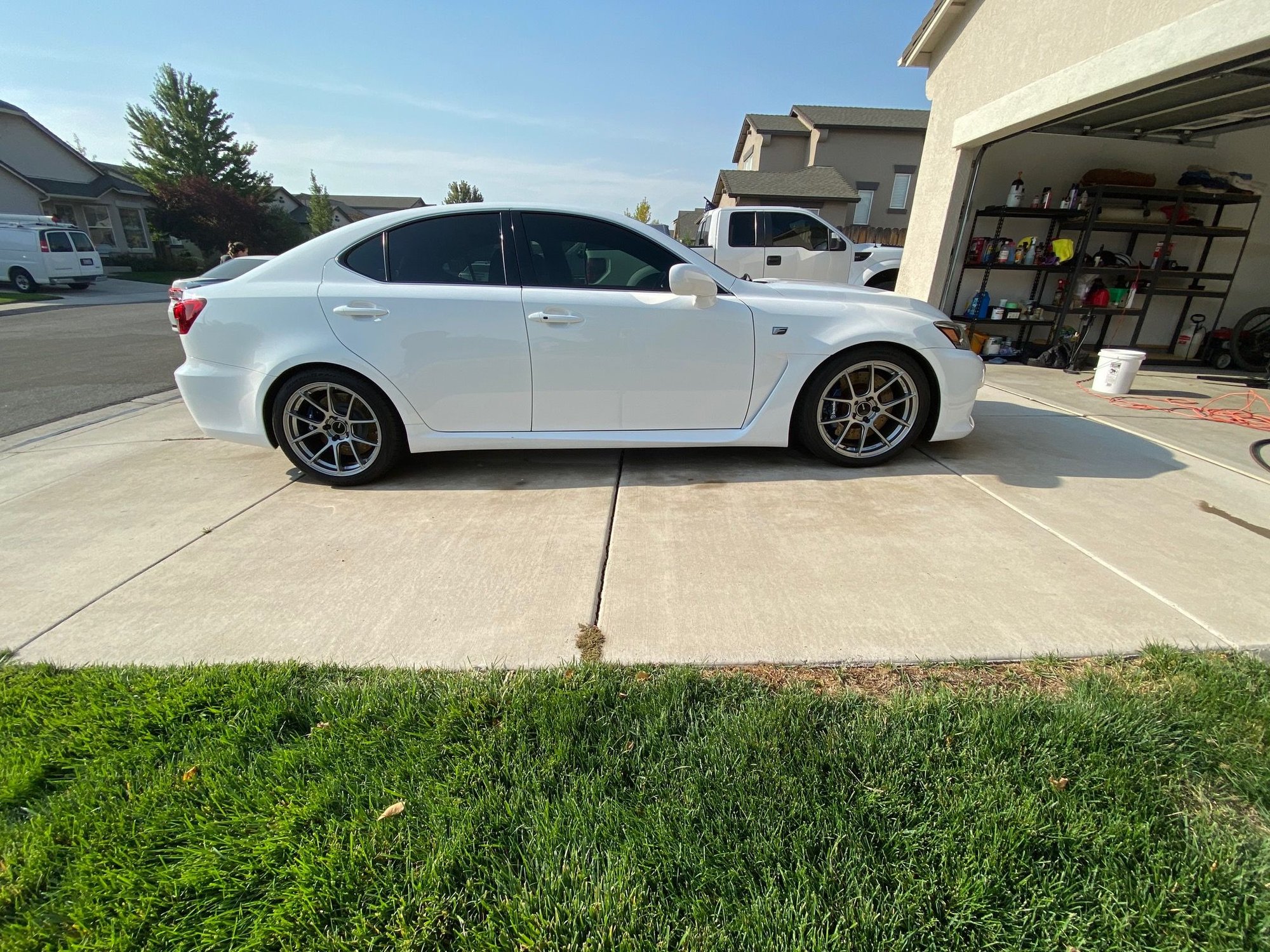 2014 Lexus IS F -  - Used - VIN jthbp5c24e5011560 - 64,000 Miles - 8 cyl - 2WD - Automatic - Sedan - White - Reno, NV 89502, United States