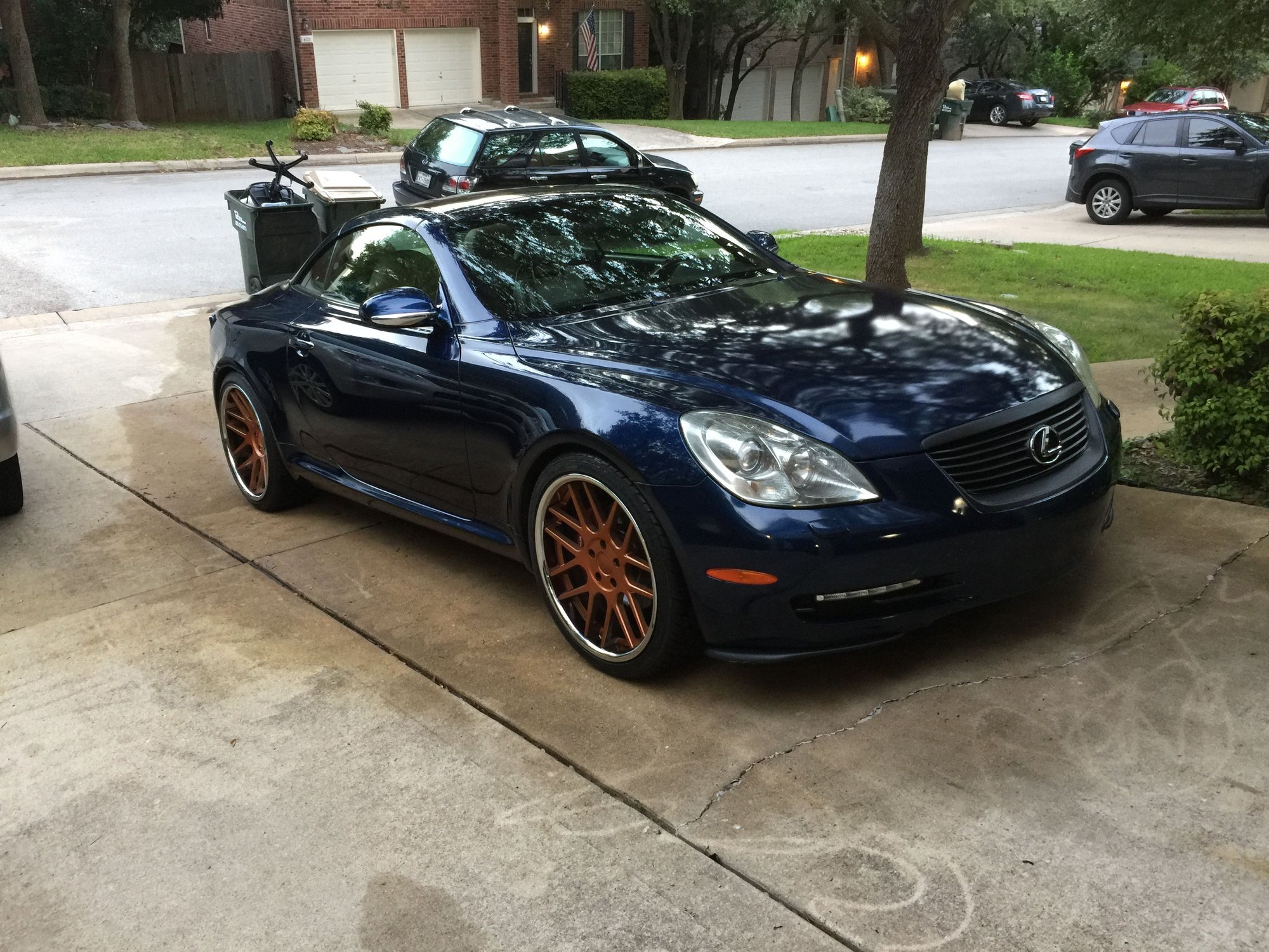 Copper Plastidip on blue SC430! - ClubLexus - Lexus Forum Discussion