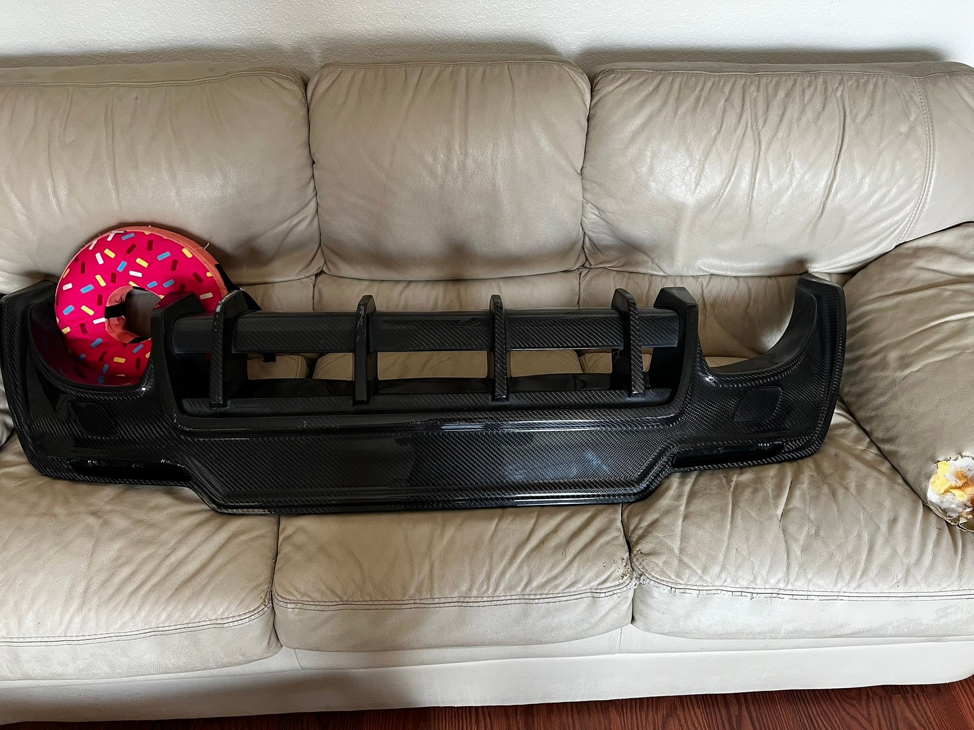 Exterior Body Parts - TOMS RCF Carbon Fiber Diffuser 2015-2019 MY - Used - 2015 to 2019 Lexus RC F - Dallas, TX 75088, United States