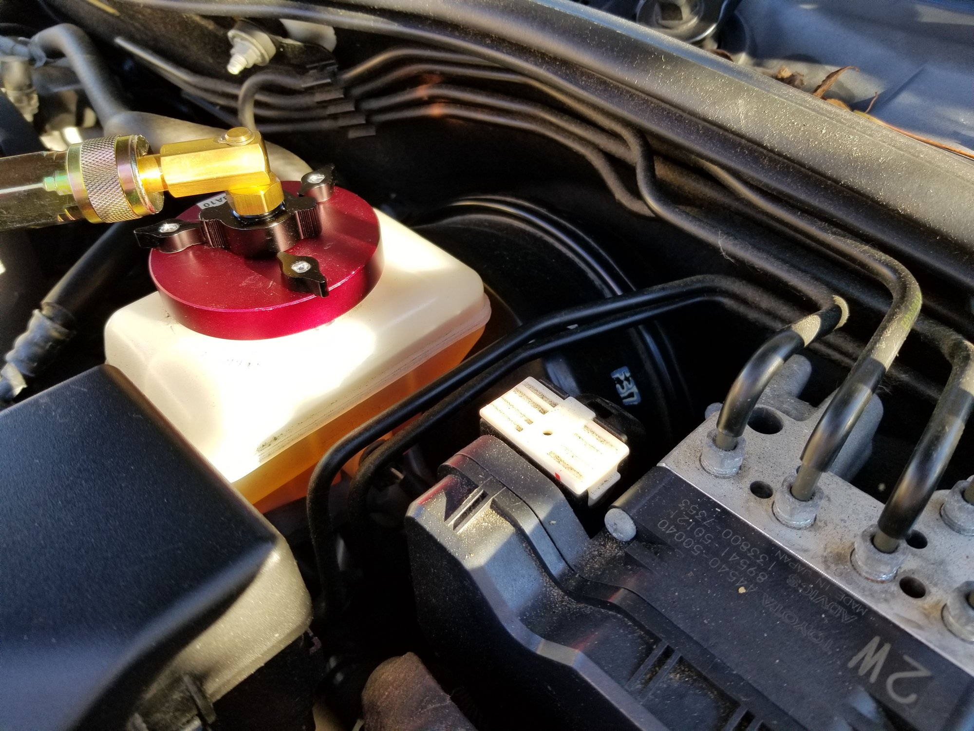 it's nice when your brake fluid looks like this ClubLexus Lexus