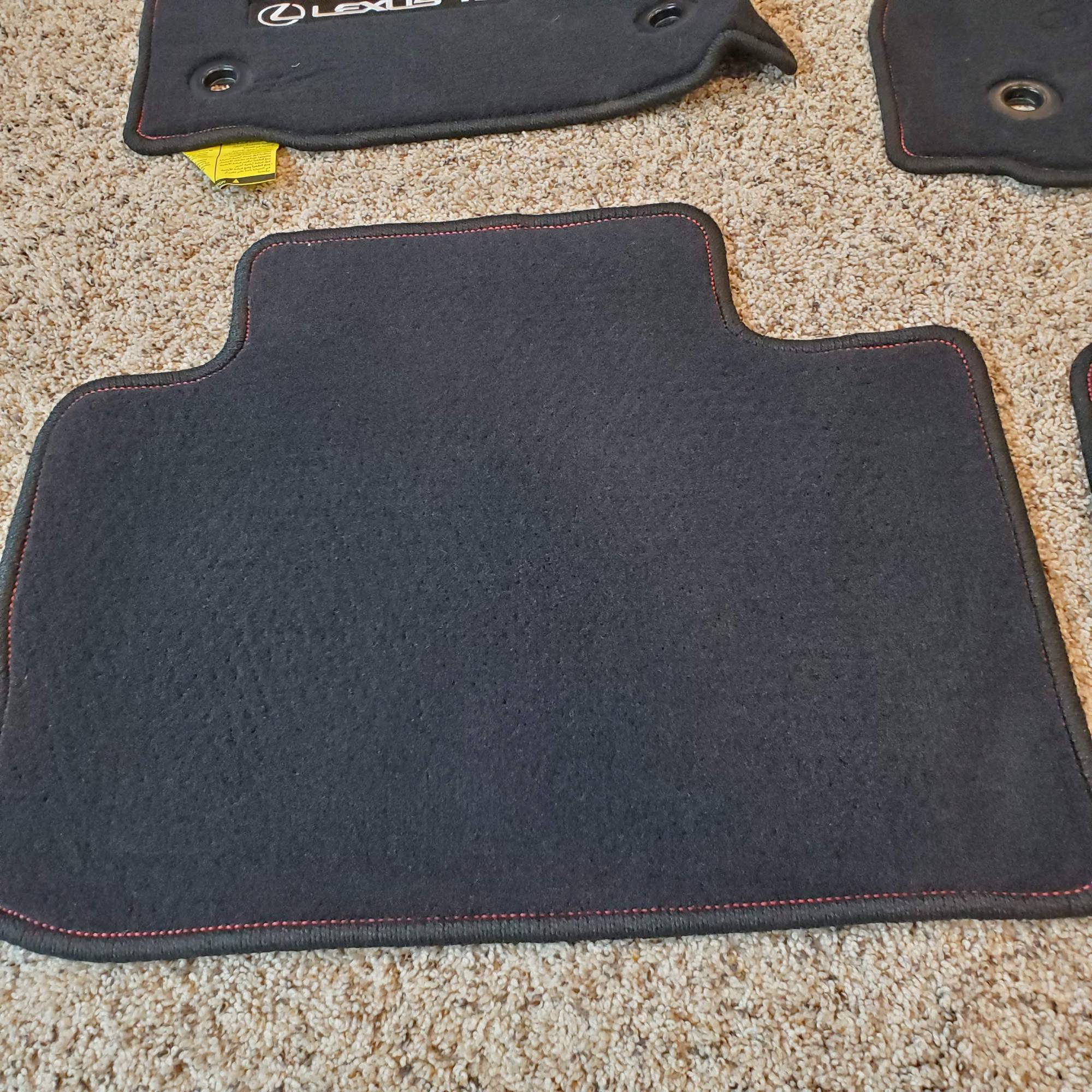 20142017 OEM Factory Carpeted Floor Mat Set IS250 IS350 AWD F Sport