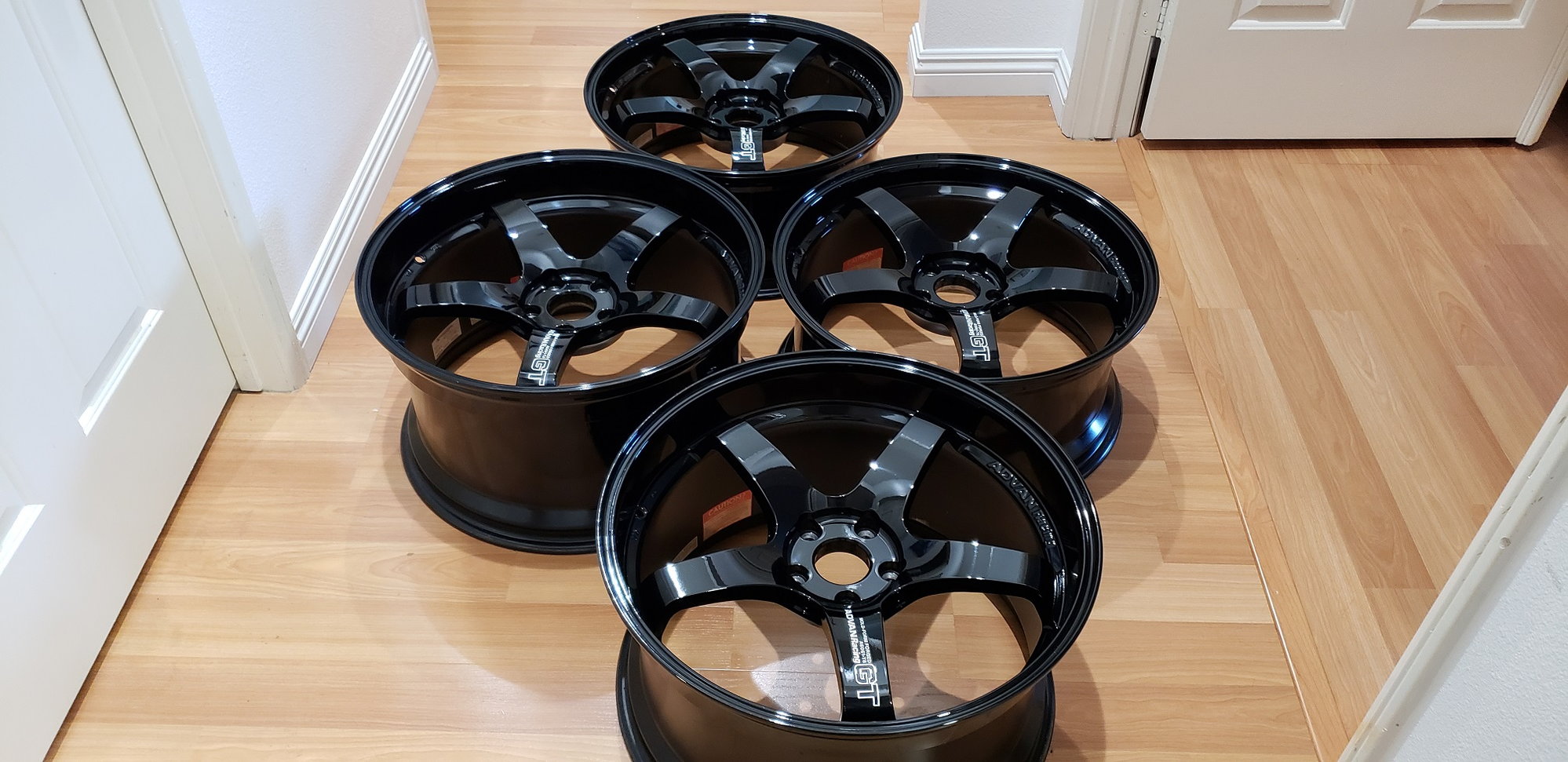 Wheels and Tires/Axles - 20" Yokohama ADVAN GT Premium Gloss Black, 9"/11", +38/+39, 5x114 (RCF/GSF) - Used - 2015 to 2019 Lexus RC F - 2016 to 2019 Lexus GS F - West Covina, CA 91792, United States